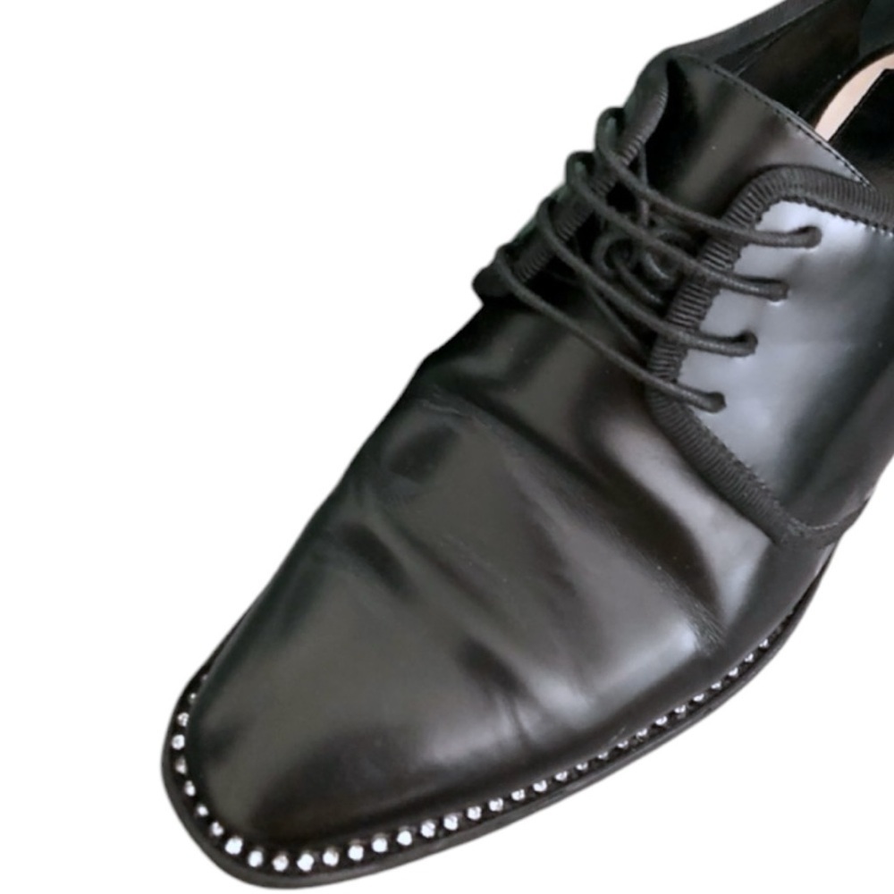 CHRISTIAN DIOR Glazed Calfskin Tomboy Lace Up Oxfords​​